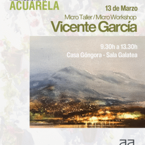 Micro Taller con Vicente García – 13 de marzo